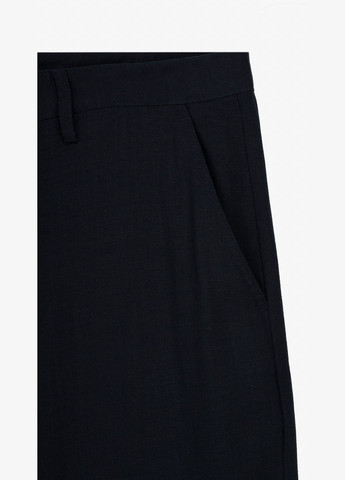 Темно-синие повседневный демисезонные брюки Demos