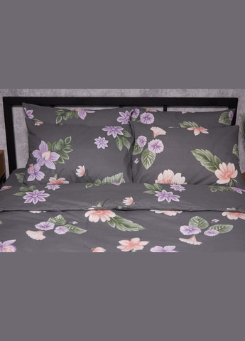 Комплект постельного белья Бязь Gold Люкс полуторный 143х210 наволочки 4х70х70 (MS-820003099) Moon&Star Gerbera (288535959)