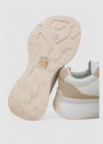 Кроссовки женские Ager 248RXM40 бежевые лето (340403015)