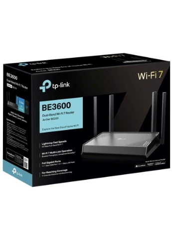 Мережеве обладнання TP-Link ARCHER BE220 BE3600 Бездротовий Роутер No Brand (393944580)