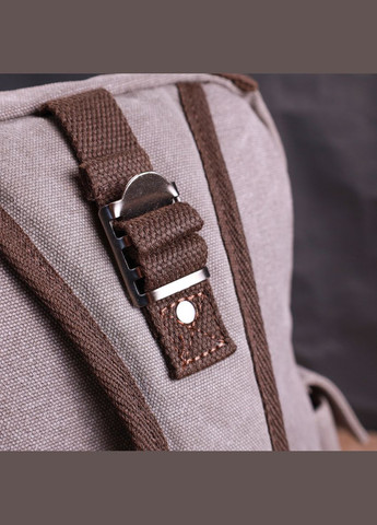 Оригинальная сумка через плечо из плотного текстиля 22442 Серый Vintage (331913295)