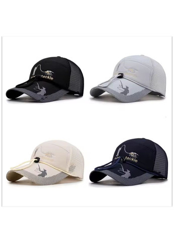 Рибальська червона кепка з подовженим козирком,спортивна бейсболка Shhors (366547214)