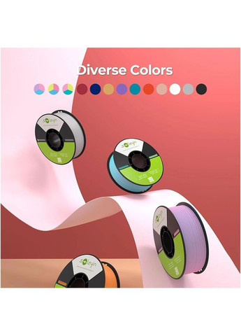 Пластик для 3D принтера PLA Soleyin 1кг 1.75мм Gray (3301010517) Creality (363837209)