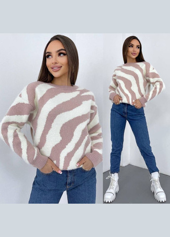 Пудровый демисезонный очень теплый и мягкий свитер Vakko