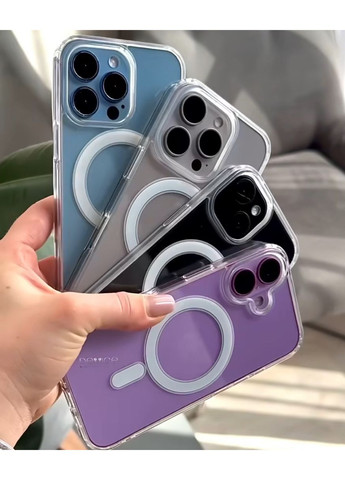 Чехол MagSafe на 16 магнитный Clear case для айфона 16 Clear case No Brand (369137364)