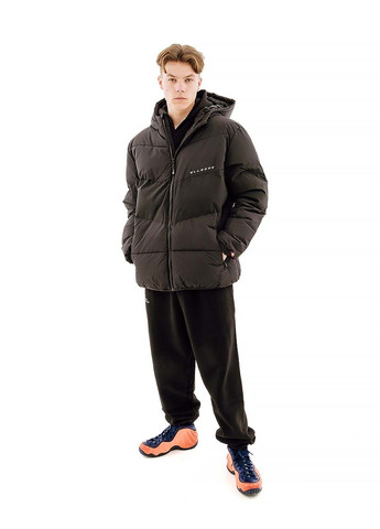 Черная демисезонная мужская куртка sabatini padded jacket черный Ellesse