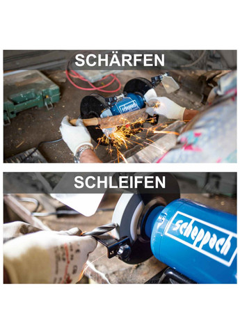 Шліфувально-полірувальний верстат SM200AL Scheppach (360534954)