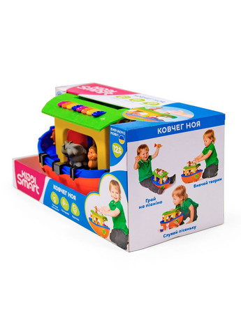 Ігровий Набір Ковчег Ноя 63404 (українською мовою), у коробці (6900007359221) KIDDI SMART (299476009)