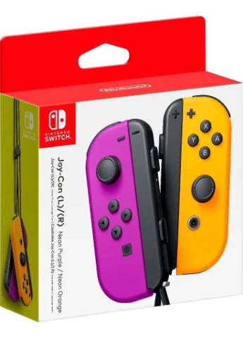 Джойстик Switch Joy-Con фиолетовый/orange Nintendo (330032411)