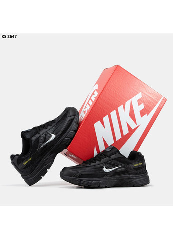 Черные демисезонные кроссовки мужские nike initiator black gore-tex найк инитатор No Brand