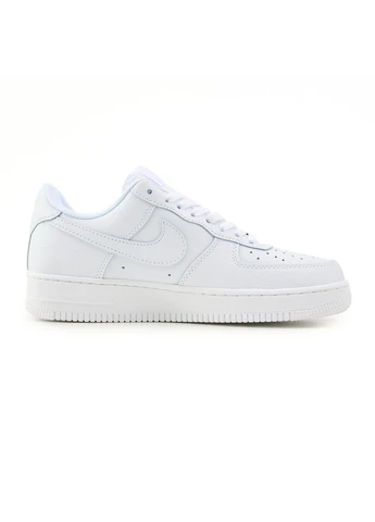 Білі кросівки чоловічі nike air force 1 low molten metal black white найк аір форс 1 білі демісезон No Brand