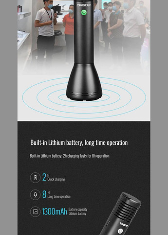 Портативный мини усилитель с микрофоном DA5 TAKSTAR (329720414)