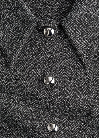 Черный женский жакет H&M меланжевый - демисезонный