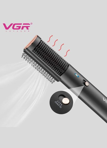 Фен щітка для волосся V-490 Стайлер, повітряний стайлер для волосся, Фен для дому, Професійний фен VGR (364664302)