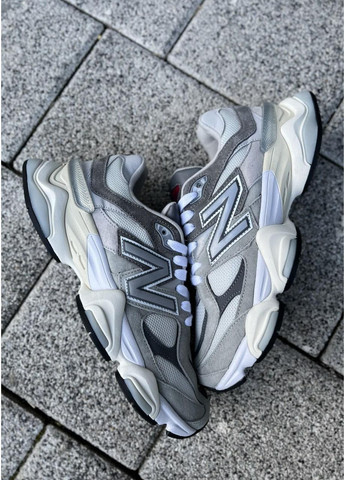 Сірі Осінні кросівки чоловічі new balance 9060 grey нью беланс 9060 No Brand