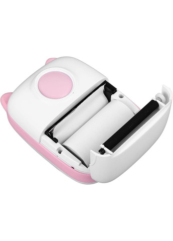Портативний міні принтер Mini Printer X2 Bluetooth для смартфона, термодрук 203 dpi, бездротовий кишеньковий принтер, рожевий China (370441967)