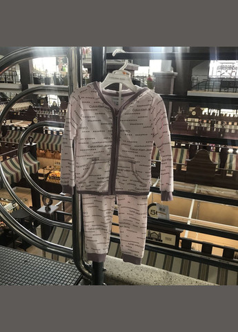 Бежевий демісезонний теплий комплект для малюків Calvin Klein