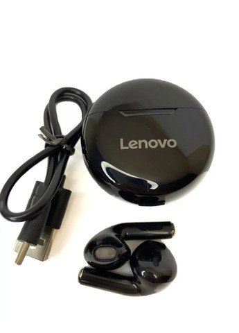 Бездротові навушники HT38 TWS чорні Lenovo (280876531)