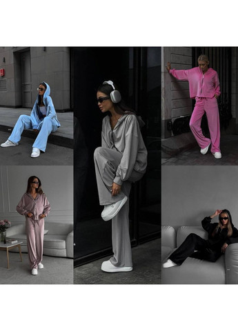 Жіночий спортивний костюм oversize з худі Україна (356676849)