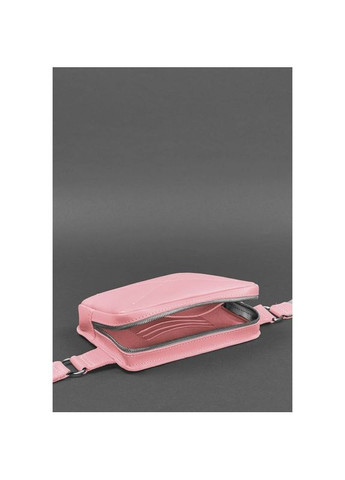 Сумка жіноча шкіряна через плече Dropbag Mini рожева BlankNote (302008938)