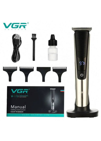 Професійний акумуляторний триммер для волосся VGR v-178 (280942095)