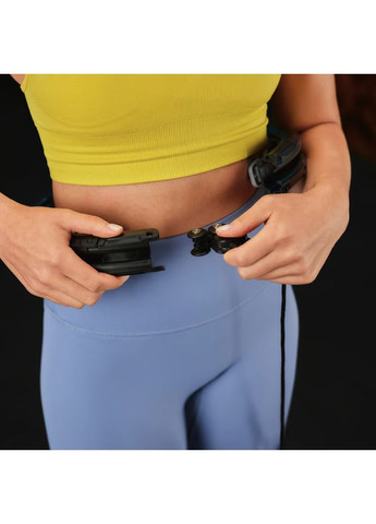 Хулахуп TX-010CHH массажный с утяжелителем черный TREX Sport (361951445)