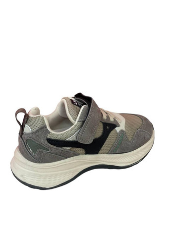 Серые демисезонные детские кроссовки на мальчика Jong Golf