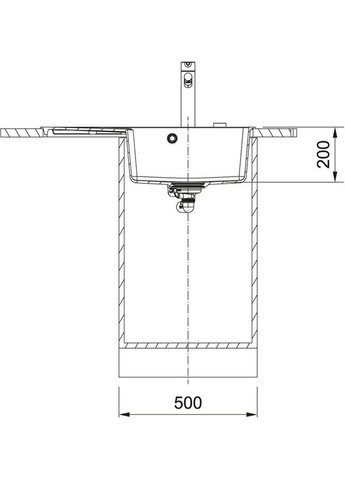 Мийка кухонна Centro, фраграніт, онікс FRANKE (315601145)