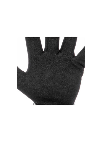 Перчатки рабочие защитные нитриловые с пористым покрытием размер черные (1 пара) Intertool (332203688)