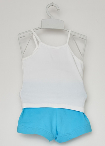 Белый летний комплект розово-черный Sprint