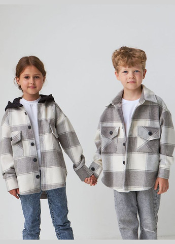 Утеплена сорочка дитяча Клітинка Tair Kids (300000341)