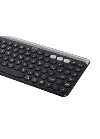 Клавіатура KS250 Wireless USB/Bluetooth UA Black (-KS250WBK_UA) 2E (317251400)