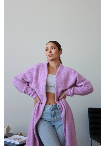 Лавандовый демисезонный кардиган KaraMix