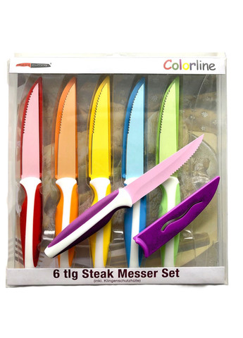 Ніж у чохлі 22.5 см Червоний MAXX CUTTING (355796583)