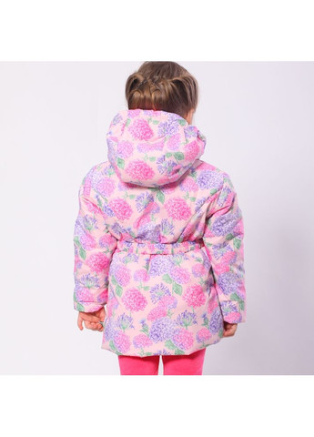 Рожева демісезонна куртка демісезонна для дівчаток модний карапуз гортензія Trendy Tot 03-00947_000000002