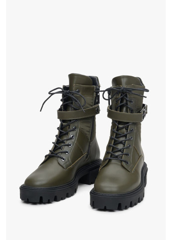 Черевики, колір зелений Estro (350920233)