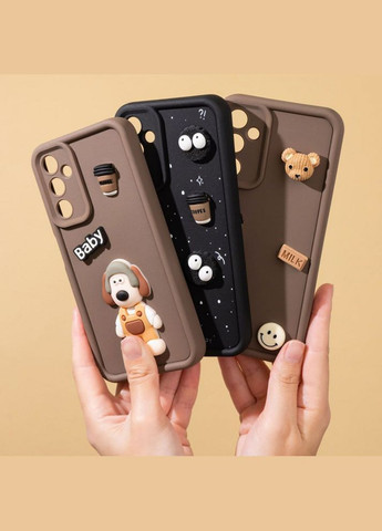 Чехол Pretty Things Case для Xiaomi Redmi 13 4G/Poco M6 4G/Note 13R Brown/Rabbit PRC (304732501)