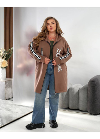 Светло-коричневый демисезонный кардиган Vione