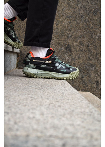 Сірі Осінні кросівки чоловічі nike acg mountain fly green найк асж маунс флай No Brand