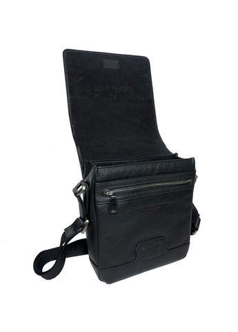 Чоловіча шкіряна сумка через плече Contatto 9027-20 nero Tony Perotti (303830903)