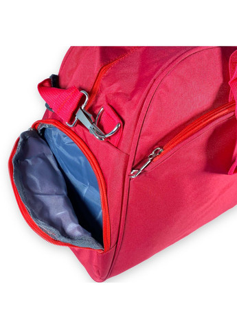 Дорожня сумка 1 відділ 2 бокові кишені кишеня на лицевій стороні розмір: 50*30*25 см червона SBW (286421489)