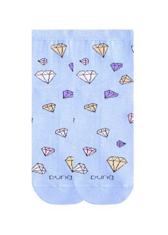Блакитні шкарпетки жіночі Duna (264216735)