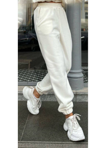 🪐Объемные брюки с карманами на двустороннем флисе (замеры в описании)🪐 GD/GL Модний простір (364966080)