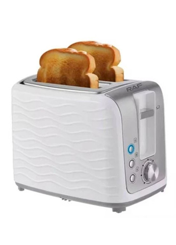 Электрический кухонный тостер на 2 тоста R 269 мощность до 900 Вт RAF (356452531)