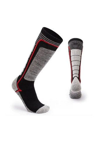 Термоноски носки гетры спортивные влагопоглощающие для взрослых унисекс размер L 39-42 (477030-Prob) Серые Unbranded (293814601)