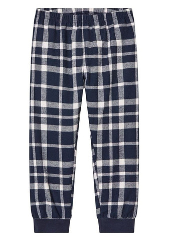 Комбинированная зимняя пижама реглан + брюки Kuniboo