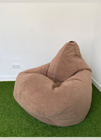 Кресло – мешок груша, MEGA XXXL – 160х120 Favorite Light Brow SkyPuff (361257949)