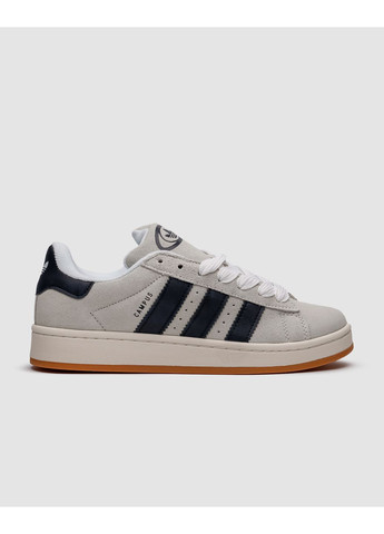 КРОСІВКИ ЖІНОЧІ ADIDAS CAMPUS 00S CRYSTAL WHITE CORE BLACK АДІДАС КАМПУС No Brand чорні демісезони (368859739)
