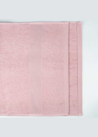 GM Textile махровое полотенце среднего размера с бордюром 50х90см 400г/м2 () розовый производство -