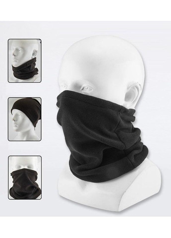 Бафф флисовая маска KN 30х25 см Черный (H051346) K&N (358222030)